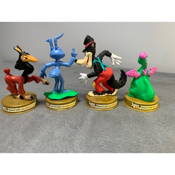 Kuzco 2000 Flik 1998 Big Bad Wolf 1933 Elliott 1977 Disney Collectible Figures S - Picture 5 of 12